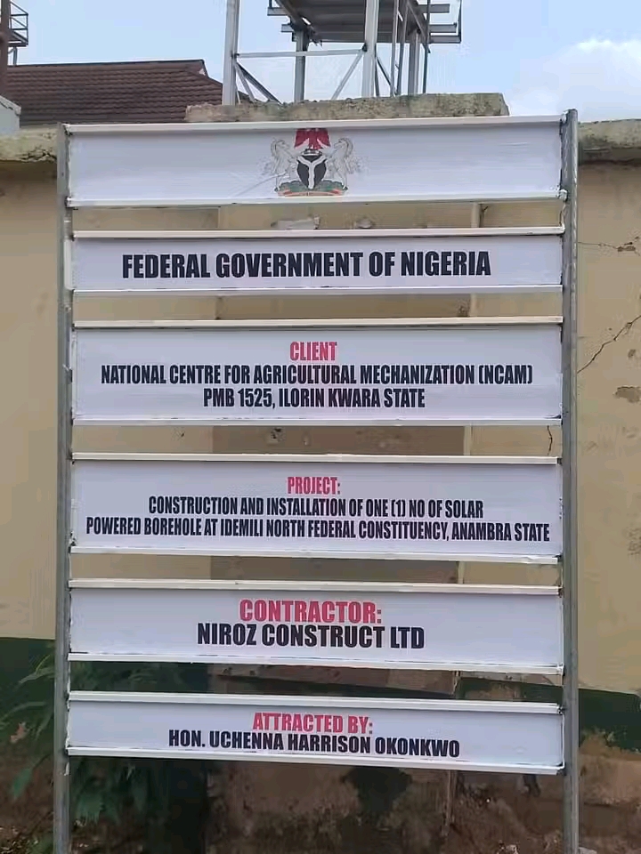 Impact visual for Nnobi Solar
Borehole