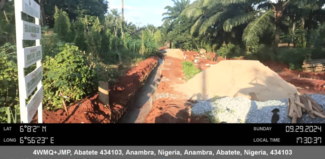 Impact visual for Abatete
Community Road